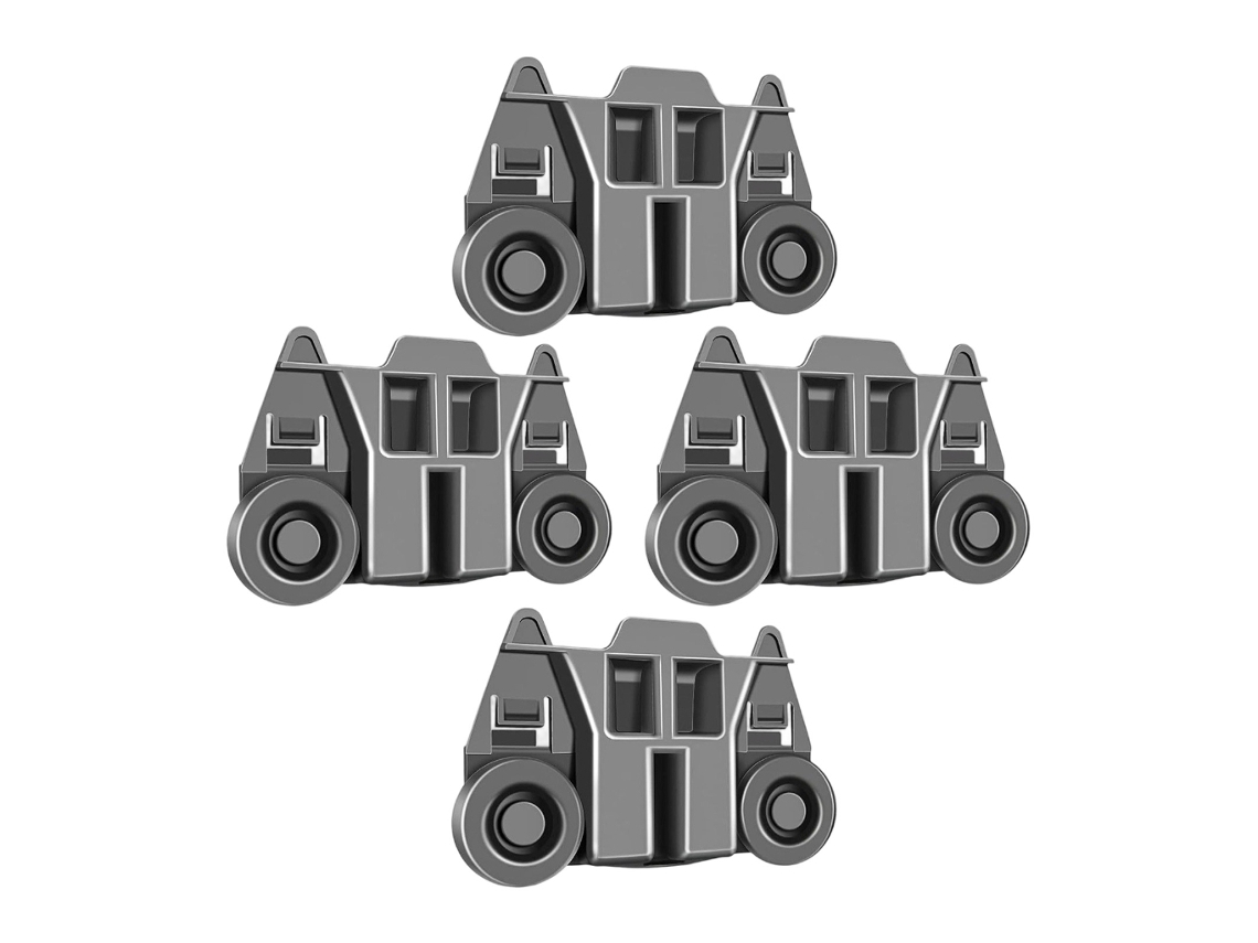Conjunto de 4 rodízios de reposição para Lava louças AQUAFORGE