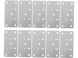 Conjunto De 10 Peças Para Reparo Dobradiças Armários E Portas.