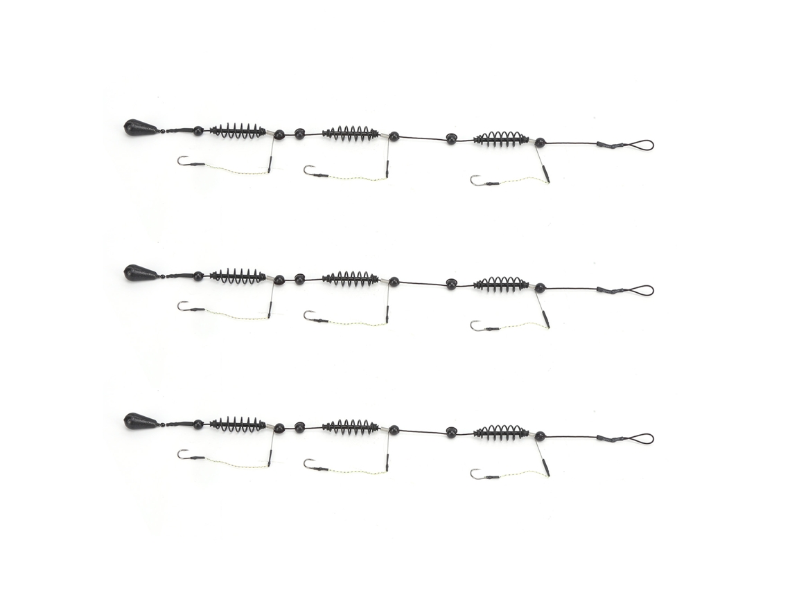 Kit Isca Artificial Pesca Gancho 30g 3pçs
