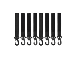 2 Unidades Suporte de Vara de Pesca Embutido Nylon Kayak Portátil S/MARCA
