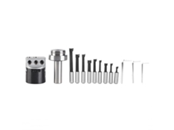 Kit De Fresagem De Carbono C20 F1-12-9pcs - Seete-cnc Com Cortador De Tigela Com Memória