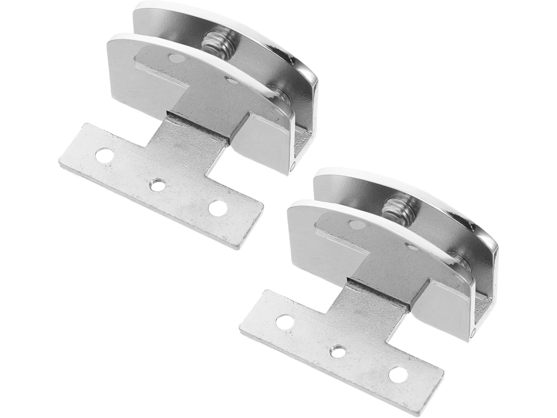 2 Dobradiças Pivotantes Pequenas Para Porta De Vidro, Box Chuveiro E