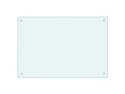 Kitchen Backsplash, Kitchen Backsplashes Vidaxl Branco Vidro (90 X 60 X 0.6 Cm)