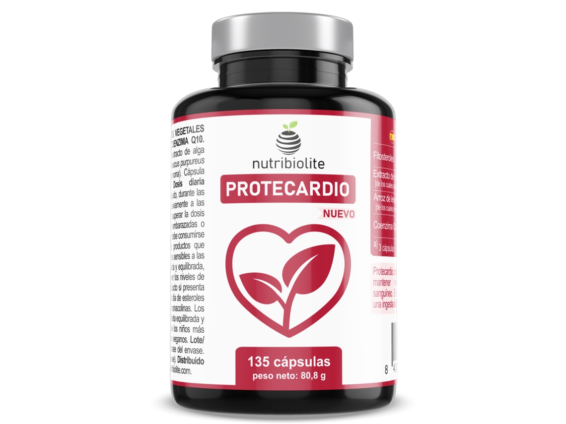 Suplemento Alimentar PROTECARDIO Controlo do Colesterol (135 cápsulas)