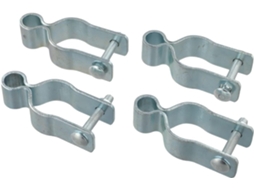 Kit Com 4 Dobradiças De Pino 5 8 Polegadas Para Cerca Tela, Em Aço Galvanizado Reforçado, Para Postes Redondos De 1-3 8 Polegadas