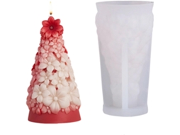Moldes De Silicone Para Árvores De Natal - Gesso Decorativo Em Resina Epóxi