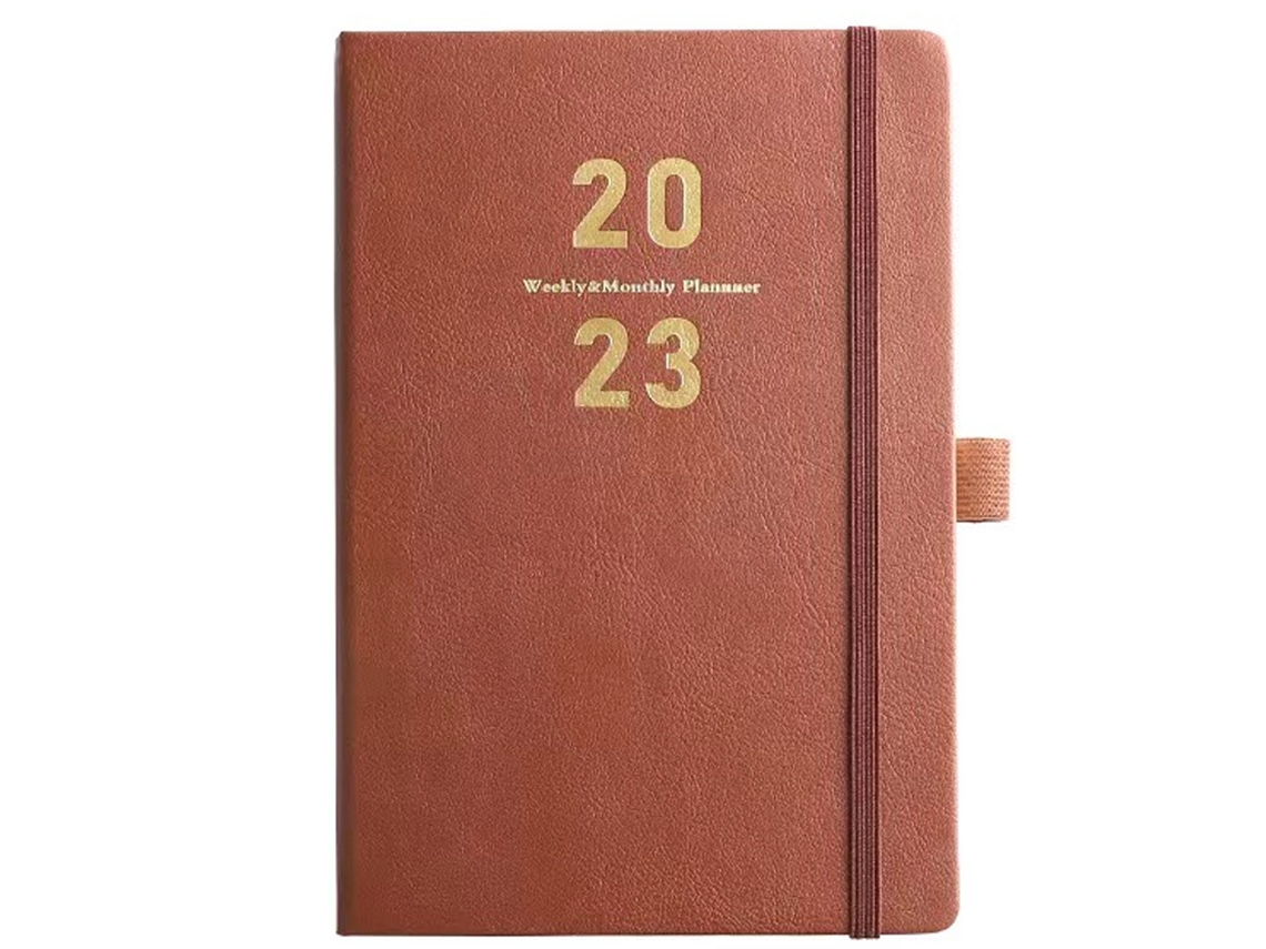 Agenda 2023 Capa Dura Com Caneta