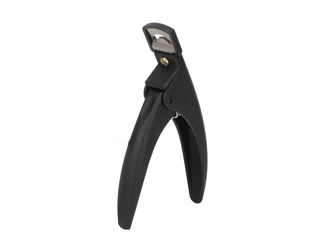 Cortador De Pontas De Unhas De Aço Inoxidável Portátil Profissional Para Unhas Artificiais Manicure Diy Preto
