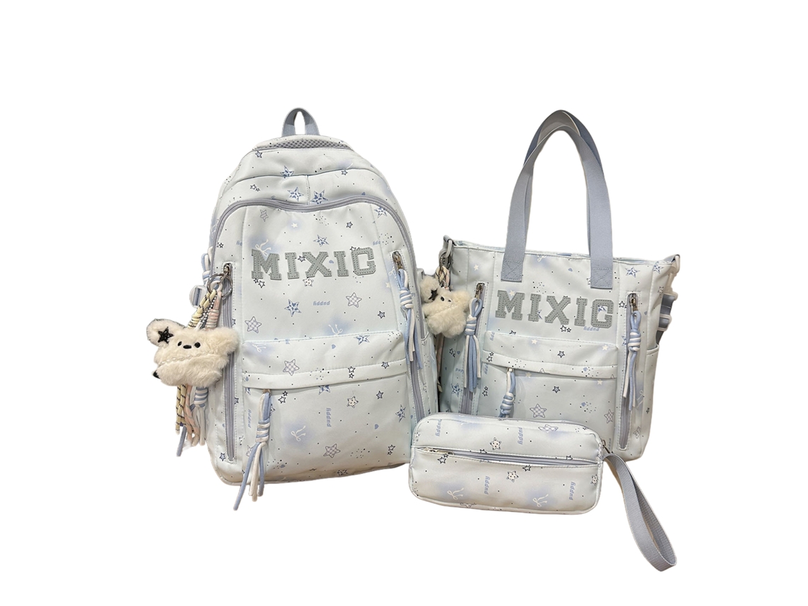 Laxiscreed Mochila Escolar Para Crianças E Jovens, Confortável E Espaçosa