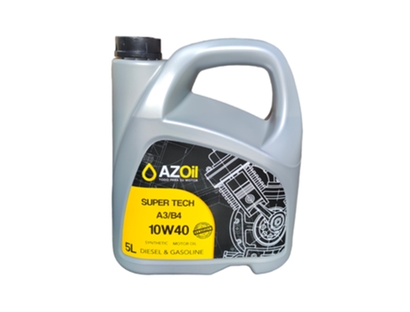 Óleo de Motor AZOIL Super Tech A3/B4 10W40