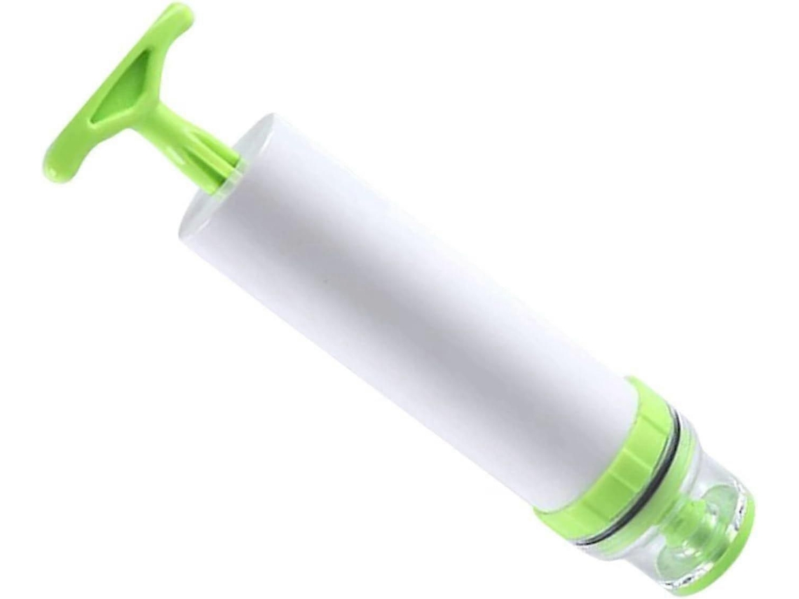 Sacos De Armazenamento A Vácuo Com Bomba Manual Compressão, Ar Portátil Mini Para Viagens, Alimentos E Eco Nomia Espaço.