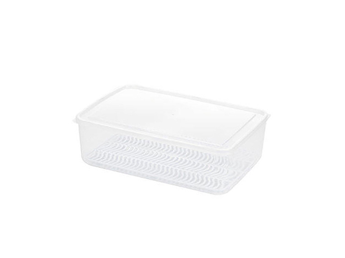 Recipiente De Armazenamento De Alimentos Pp Transparente Empilhavel