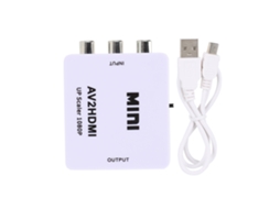 Conversor Av Para Hdmi (1080p, Alimentação Usb)