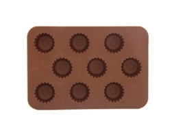 Molde De Silicone Para Chocolate E Bolo Diy Cute Antiaderente Portátil Ferramenta De Baking