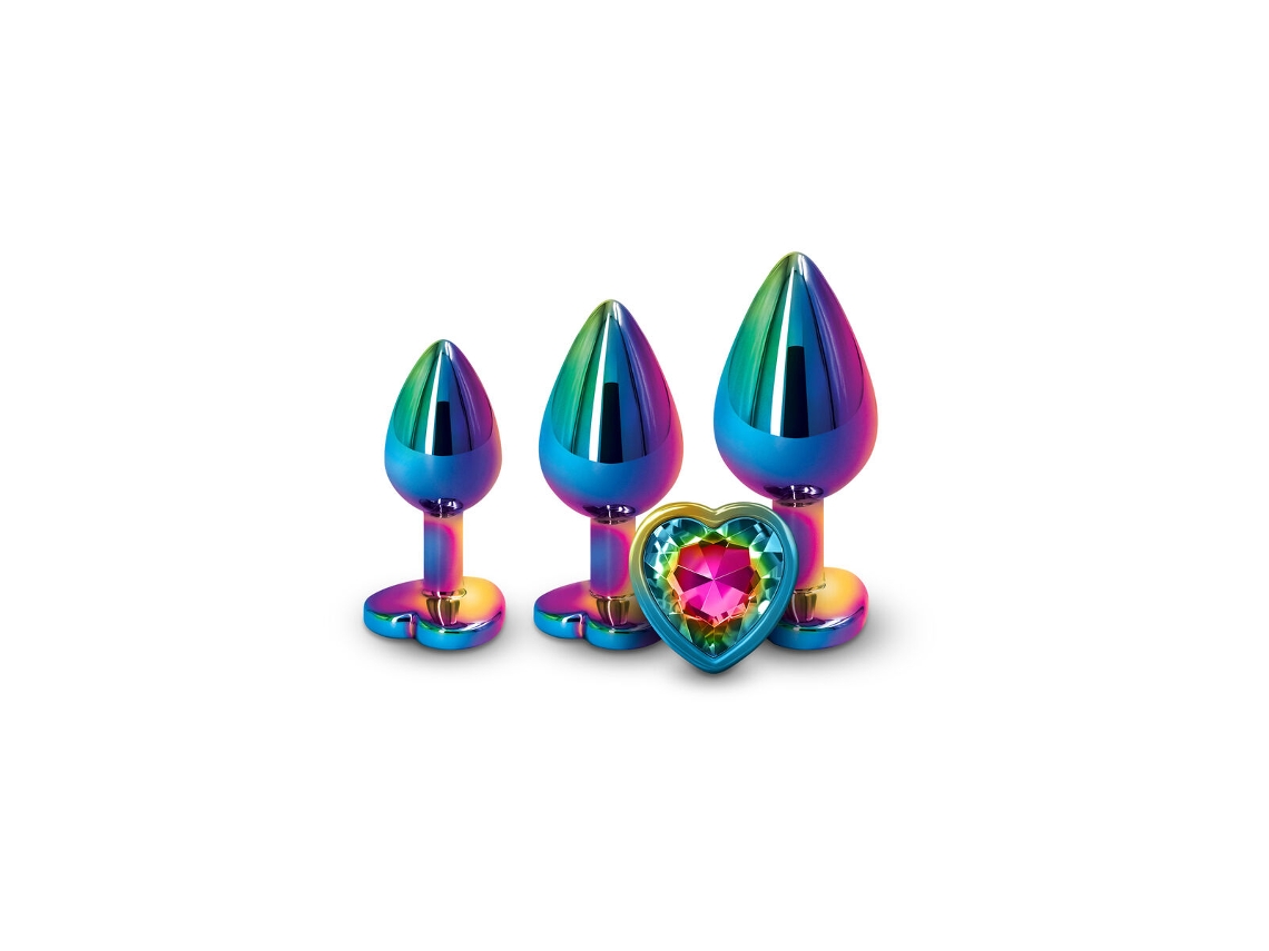 Plug Anal NS NOVELTIES Rear Assets (Multicolor - Ø 3,4 cm)