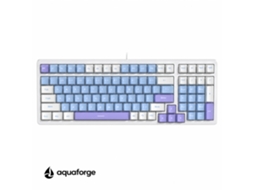 Teclado Mecânico 98 Teclas Switch Azul Branco