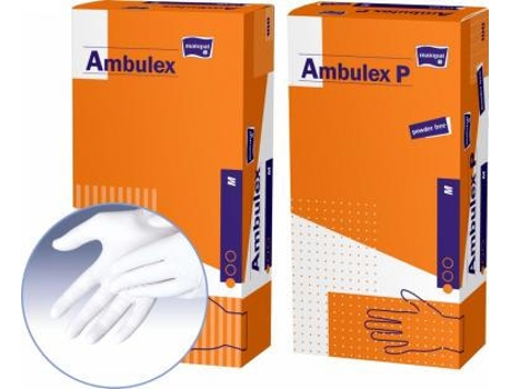 Luvas Descartáveis Ambulex Em Látex Xl Pack De 100 Unidades Tzmo
