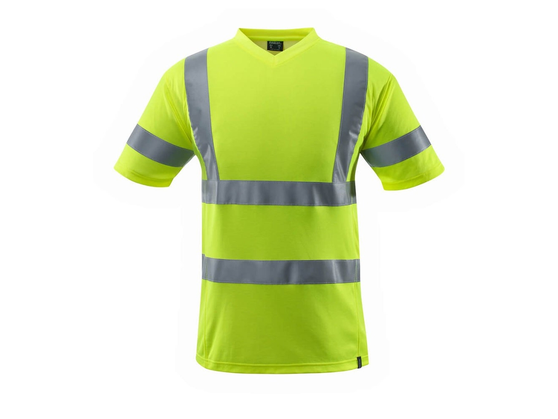 Camiseta Safe Classic 18282 Amarelo M MASCOT