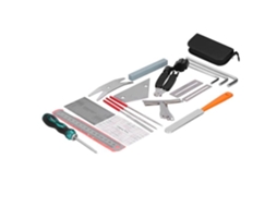 Ferramenta de Afinação de Guitarra Ferramentas de Reparo de Guitarra Arquivo Polido Kit de Afinação de Medição de Instrumento Musical