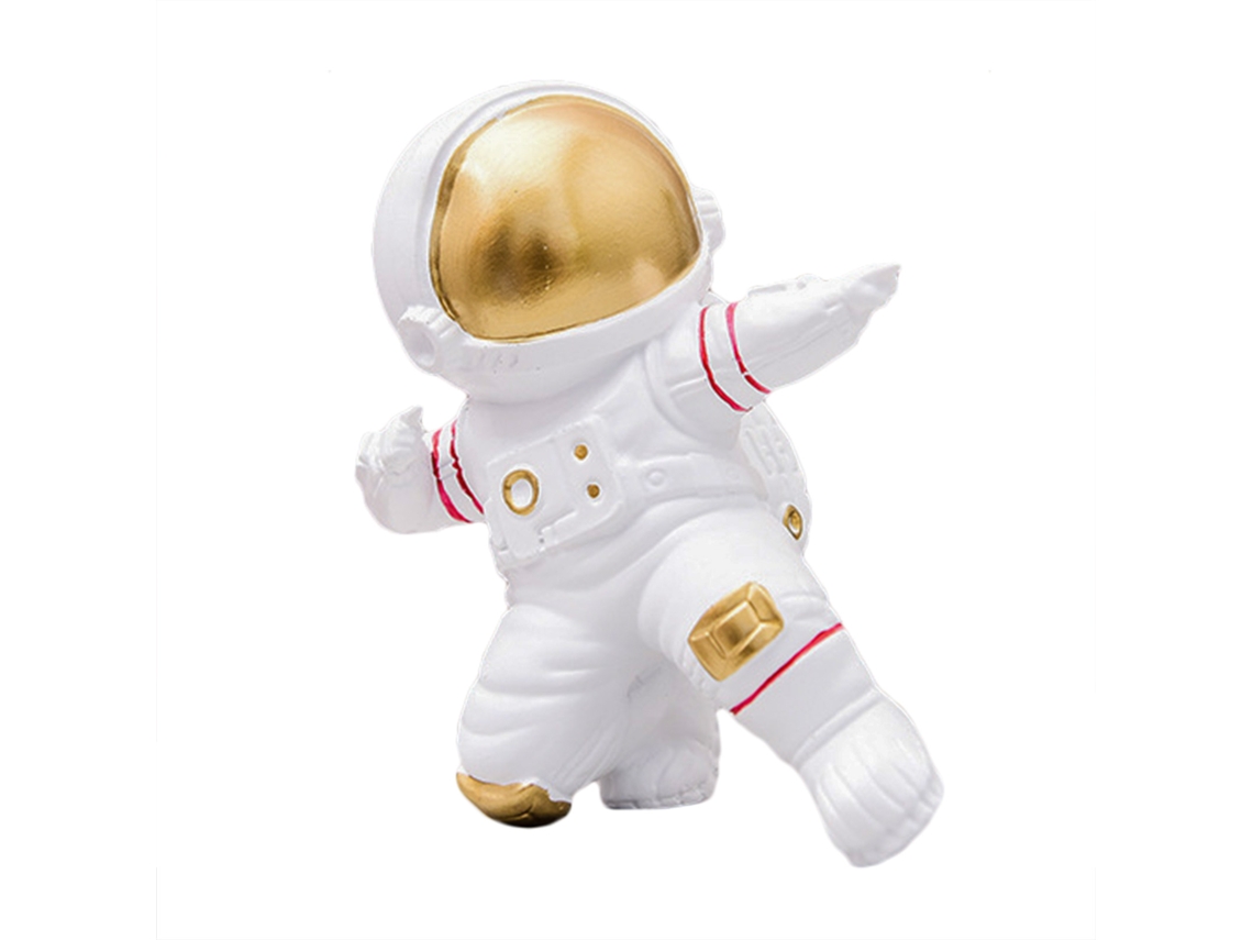 Figura de Resina Astronauta Cartoon de Quadro Lateral LAXISCREED