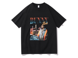 Rockinstone Bad Bunny - Cool Rapper Bad Bunny Unisex Fashion T-shirt(l)