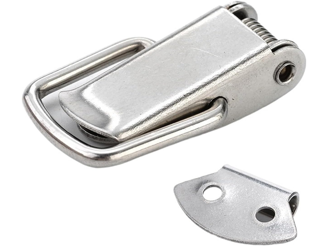 Conjunto De 8 Peças Feito Aço Com Mola Para Armários, Caixas E