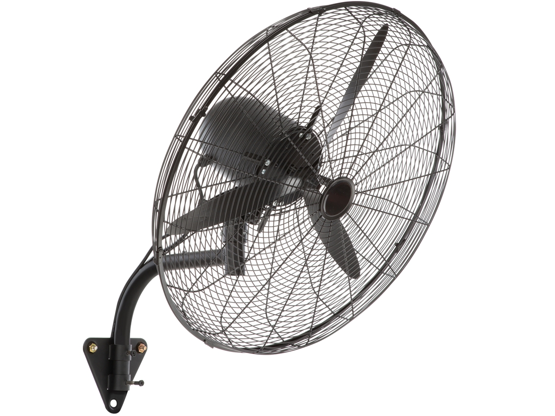 Ventilador Nebulizador de Montagem em Parede, 74,9 Cm, 3 Velocidades Alta Velocidade Máx. 9500 Cfm, Parede Industrial Oscilante À Prova Água,
