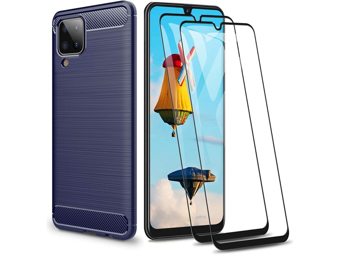 Capa Elegante Flexível para Samsung Galaxy A12 HONGWE.