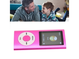 Reprodutor De Mp3 Ultrafino Com Tela Lcd De 1,8 Polegadas, Compatível Com Cartão De Memória E Bluetooth, Ideal Para Estudantes Que Correm E Caminham.