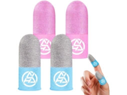Protetor De Dedo Para Jogos Acessório Com Controle Por Toque, Material Ultrafino E Responsivo, Proteção Fosforescente