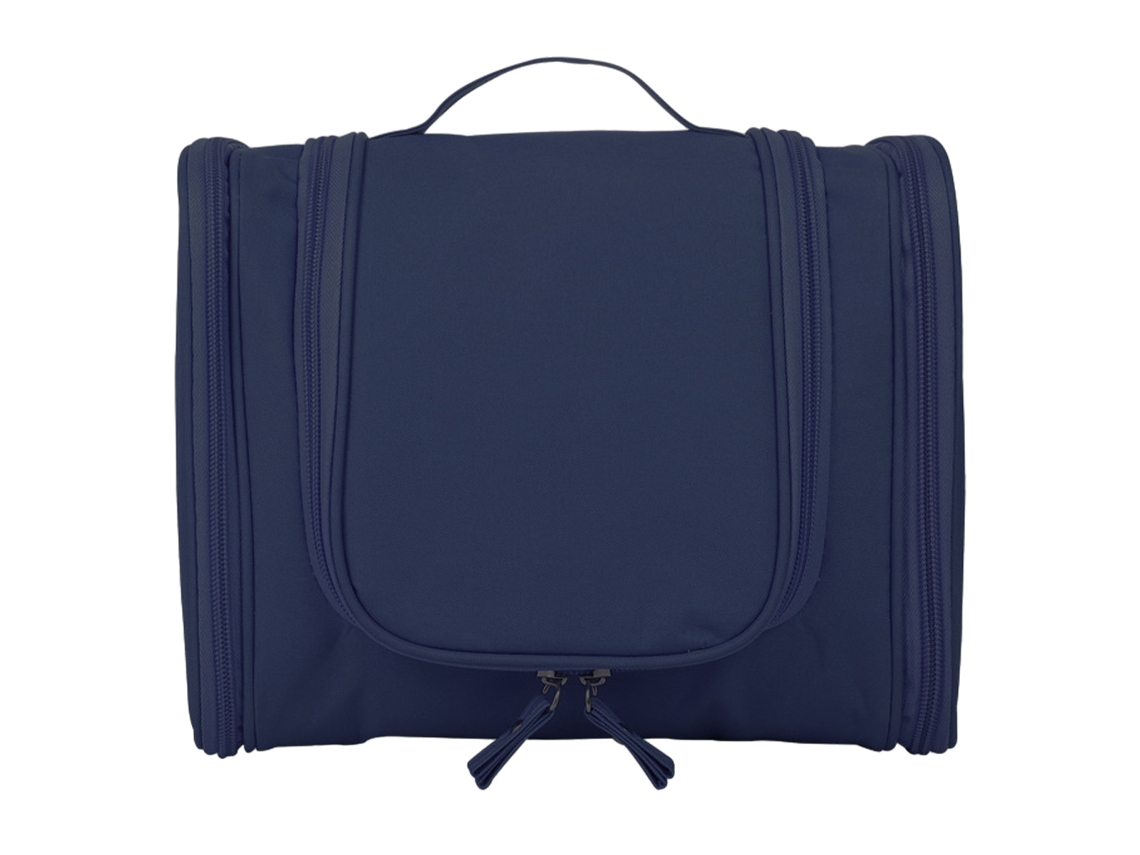 Bolsa De Viagem Unissexo Suspensa Higiene Pessoal Organizadores Capacidade Impermeável Leve Azul (9.44x4.13x7.87inches/9.44x4.13x20cm)