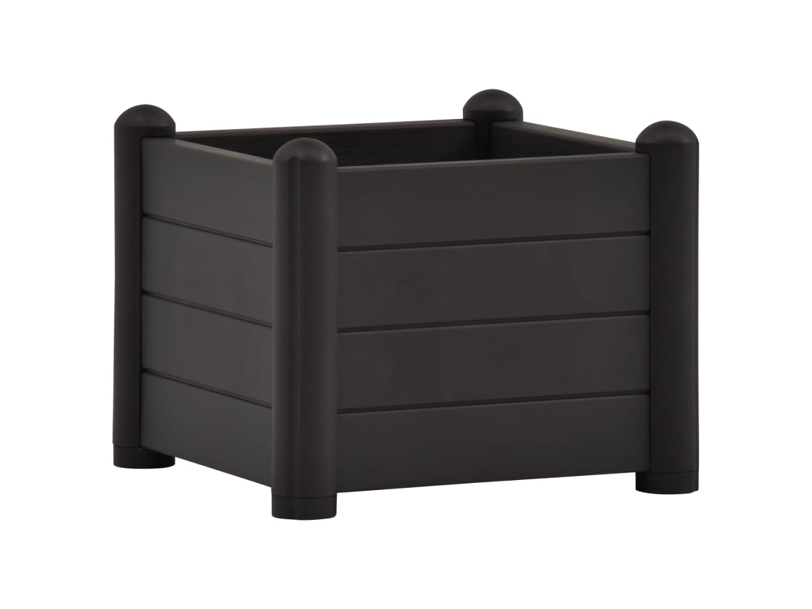 Raised Bed, Raised Beds Vidaxl Antracite Polipropileno (43 X 43 X 35 Cm)