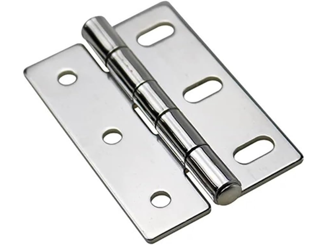 Dobradiça Assimétrica Para Armário Móvel De Equipamento Mecânico Industrial, Com Furo Na Cintura, Em Aço Inoxidável Ou
