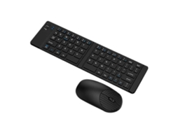 Conjunto de Teclado e Mouse Bluetooth Sem Fio 2.4g Type c Carregamento para Telefones e Tablets TAISHENGDA