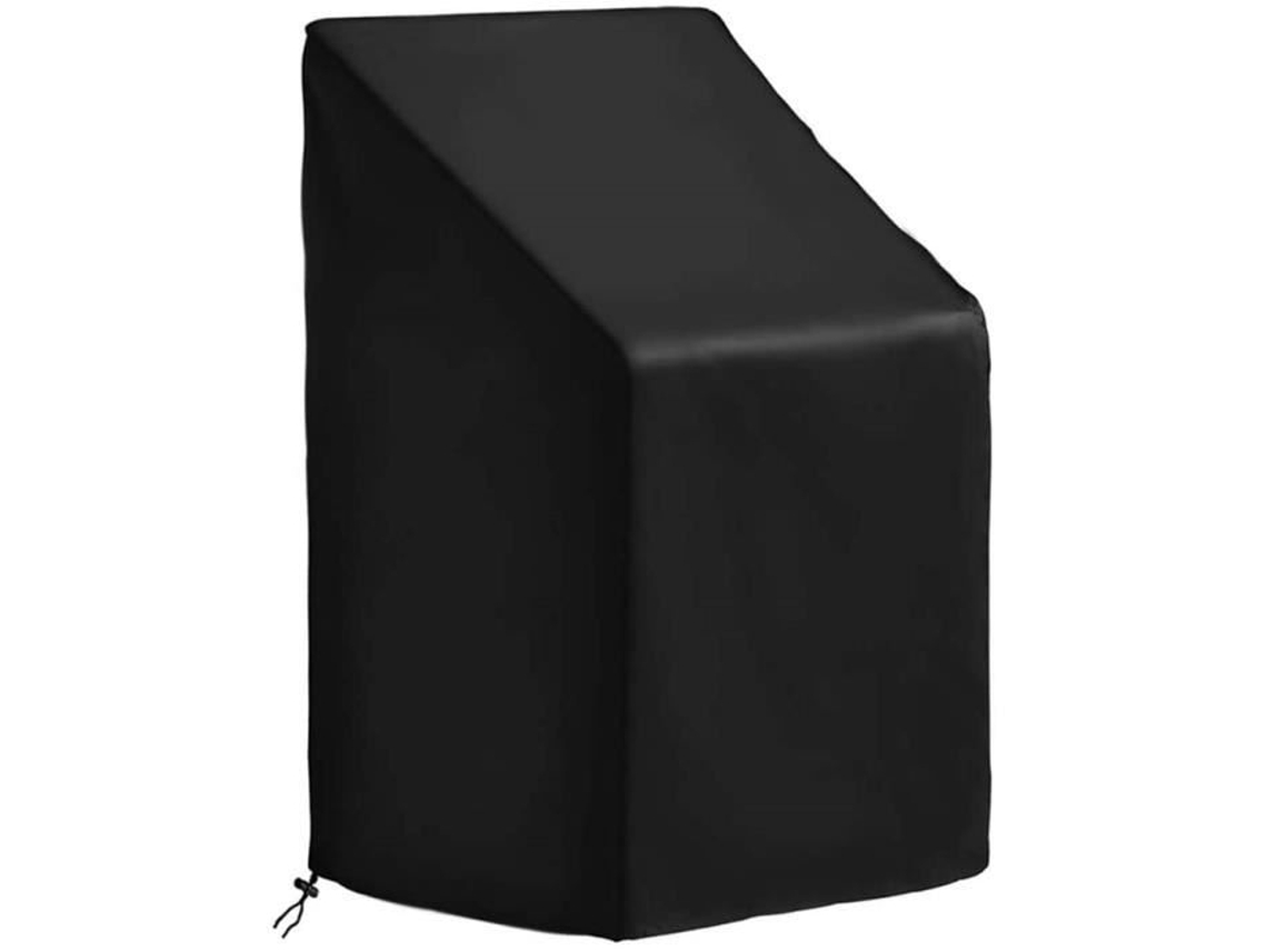 Capa Impermeável Para Cadeira De Jardim Proteção UV - Preto S/MARCA