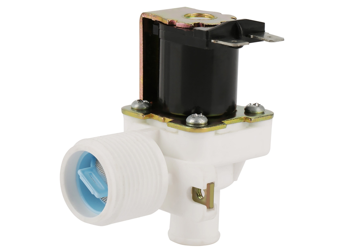 Válvula Solenóide Elétrica Para Entrada De Água Na Máquina De Lavar Laxiscreed 220v, Bspp 3/4"