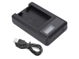 Lurelia Fonte De Alimentação 4,2-8,4v 1-2a 8,4v 2a Lcd Para Carregador De Bateria Com Usb