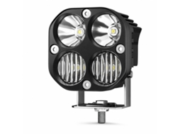 Farol De Trabalho Led 40 W Branco De Luz Fixa Para Motocicleta E Veículos Todo-o-terreno