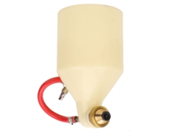 Laxiscreed Funil Ajustável De Plástico Para Aerógrafo, Capacidade De 3l, Perfeito Para Pintura De Paredes