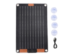 Mali painel Solar 30w 5v3a de Doble Face Ultra Fino Impermeável Carregamento Rápido para Celulares e Eletrônicos