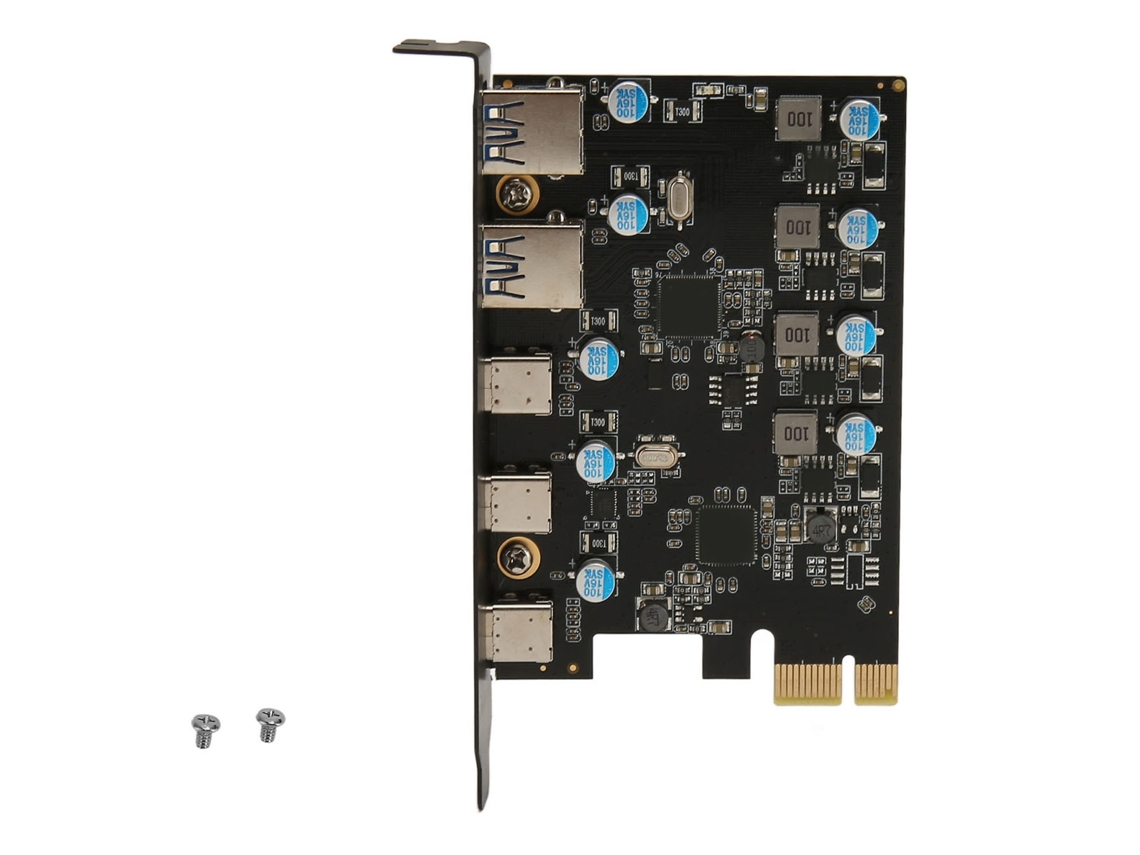 Adaptador Usb3.1 5 Portas Pci e LAXISCREED