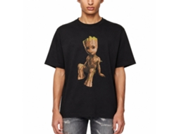 Rockinstone Guardians Of The Galaxy Vol.2 Groot Perch T-shirt Classic Unisex Adults Size:s