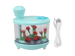 Micro Paisagem Ultrassom USB Silencioso Aromaterapia Óleo Essencial Carro Quarto Verde S/MARCA