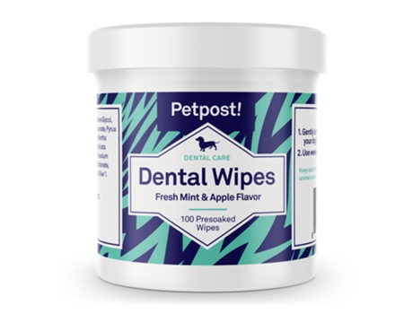 Toalhetes Dentais para Cães PETPOST 100 Ct.