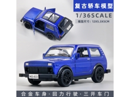 Miniatura de Carro em Escala 1/36, Feita em Metal Fundido, Presente para Crianças. MDUG