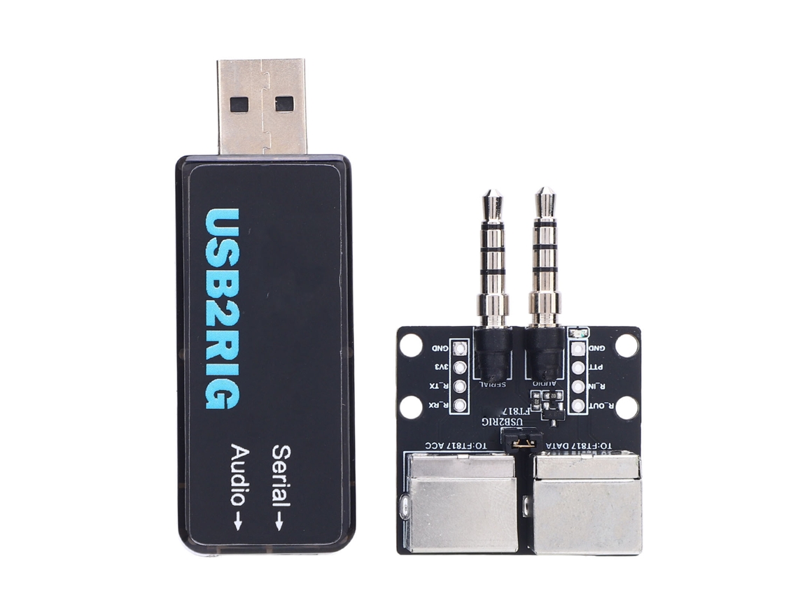 Aetheria interface de Modos Digitais Integrada para Rádio Amador com Placa de Som Usb e Porta Serial 2 em 1