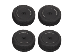 4 Peças De Pneus Para Carro Rc Para Wltoys Diâmetro 7.3 Cm Borracha Plástico Bom Aderência Fácil Instalação Pneus Para Carro Rc 1/14
