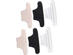 3 Pares De Protetores Calcanhar Em Gel Antidesgaste, Almofadas Confortáveis E Substituíveis Para Sapatos De Salto Alto