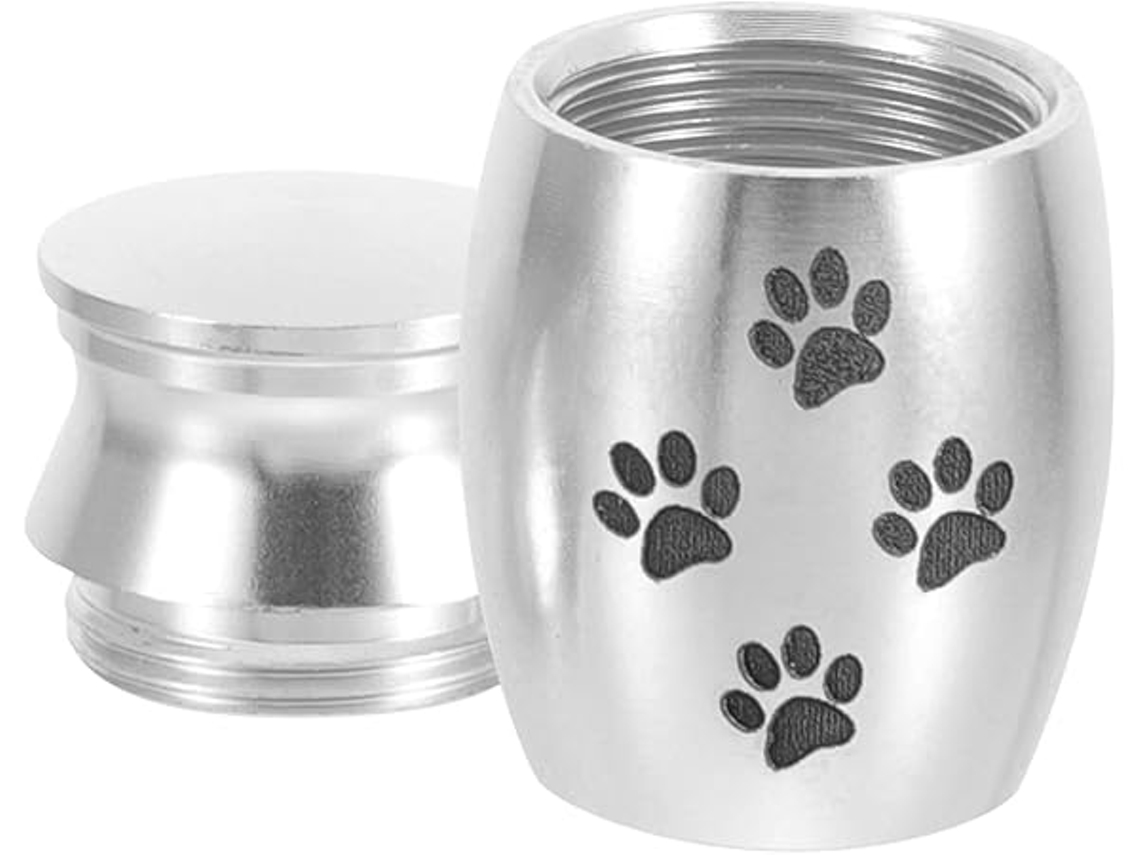 Urna Funerária Pequena em Liga Metálica para Animais de Estimação, Lembrança, Ergonômico, Uso Diário STELASPLEN