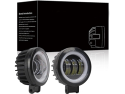 Projetor Led De 4 Polegadas, 10-80v Dc, 40w Para Motocicletas E Veículos Em Geral.